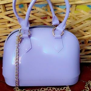 Lavender small purse fits phone, small wallet, mini things ect. Brand new clean